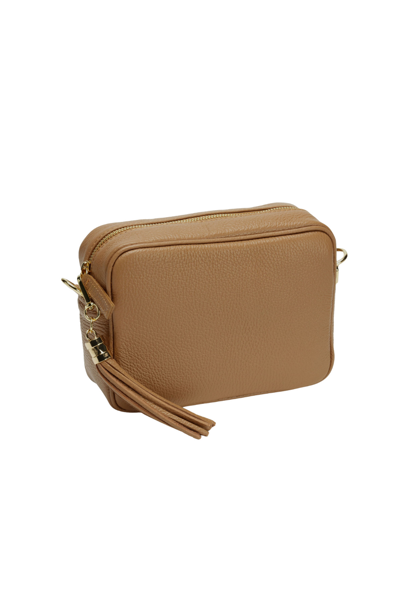 Camel crossbody discount