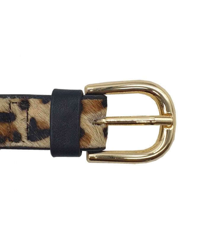 Leopard belt on sale